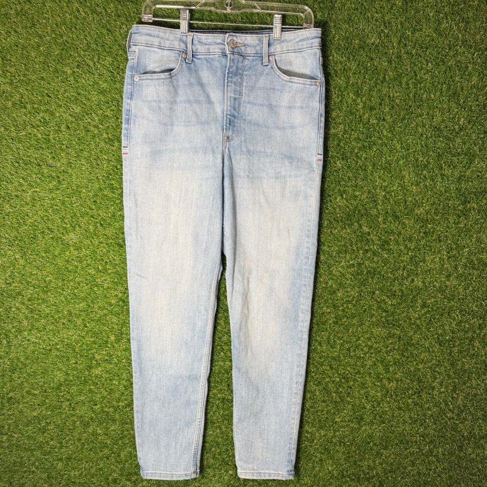 Tommy Jeans Womens Size 12/W31 Light‎ Wash Denim Jeans Comfort Fit Casual